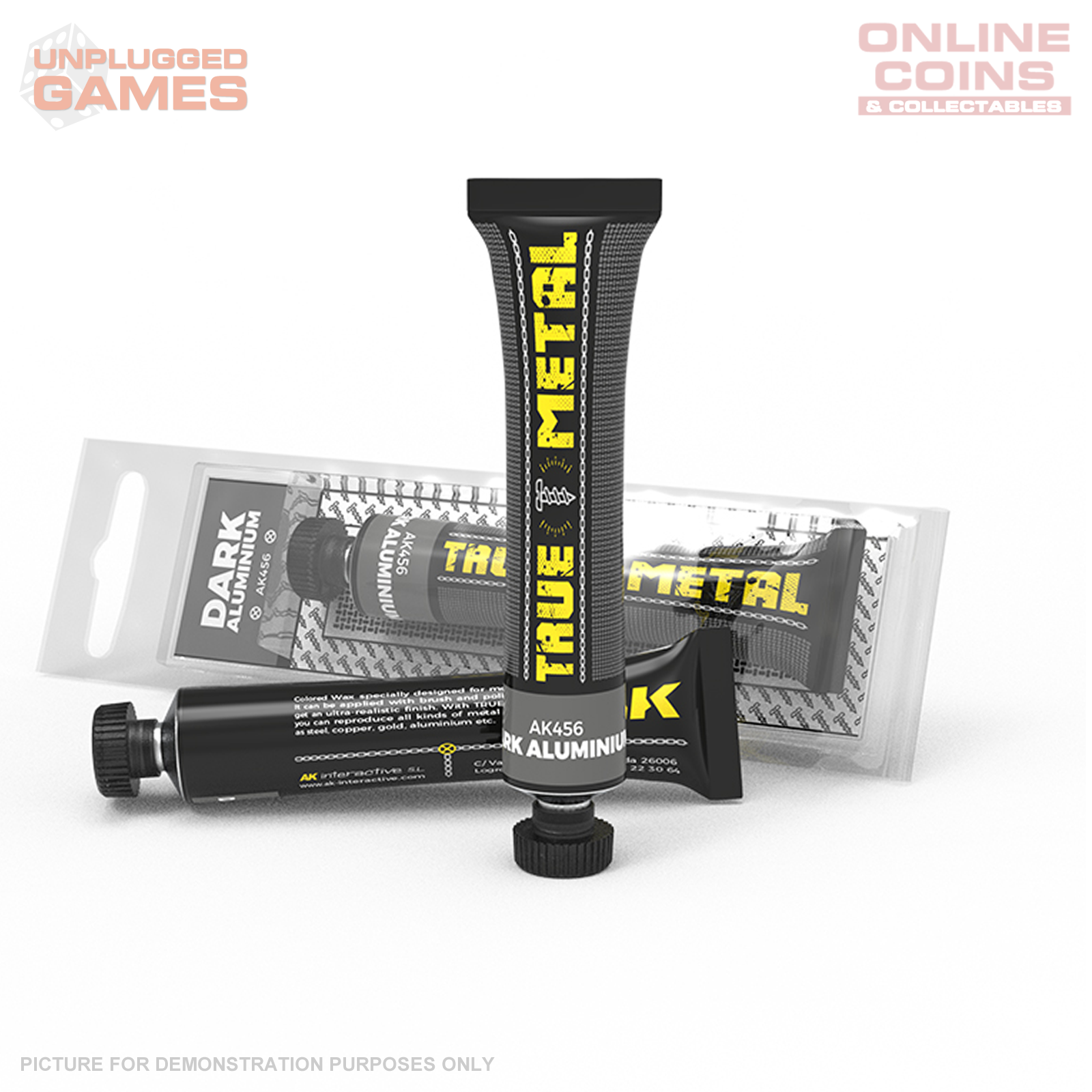 AK Interactive - Metallics - True Metal Dark Aluminium 30ml